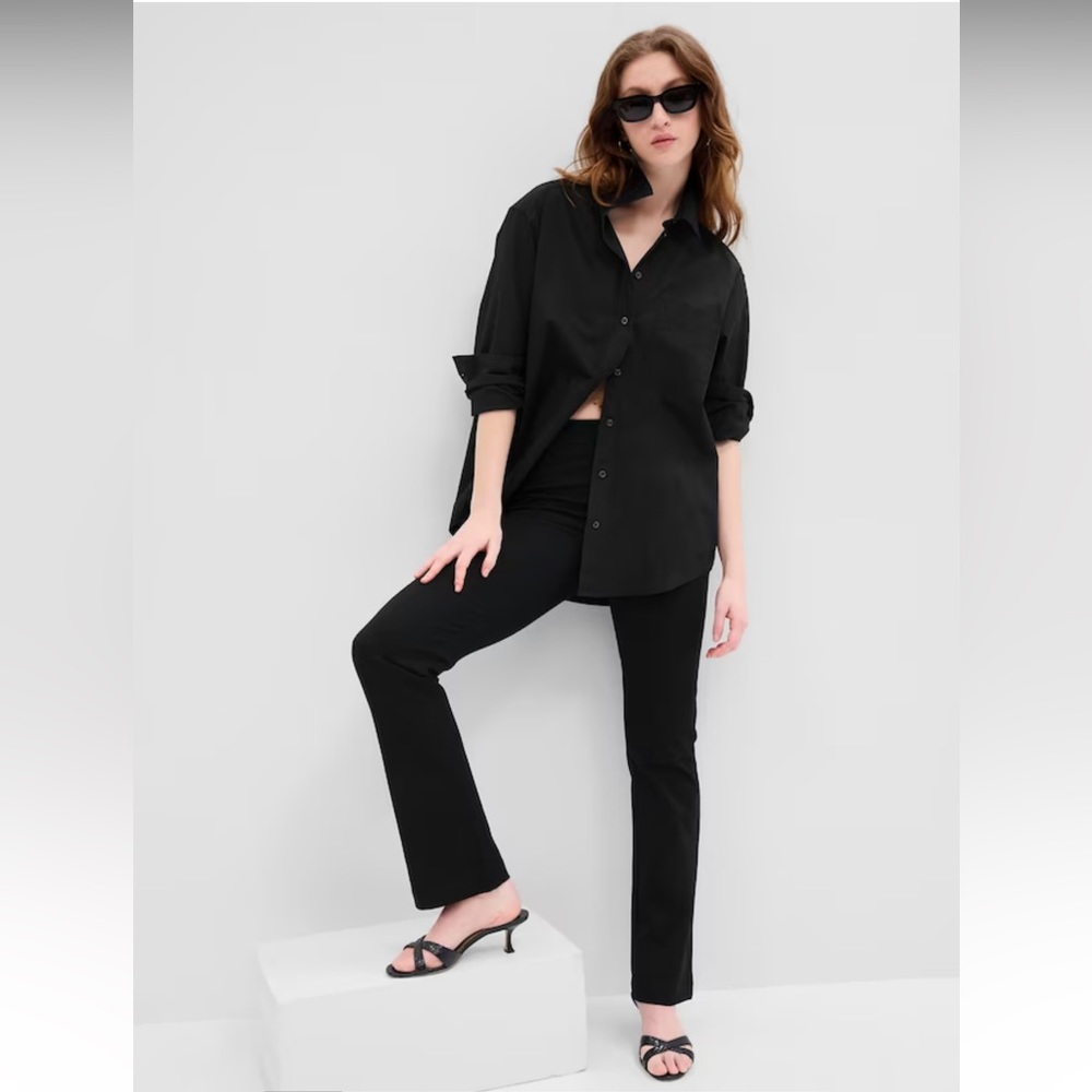 GAP - Women’s Mid Rise Kick Fit Pants in Bi-Stretch - Size 12